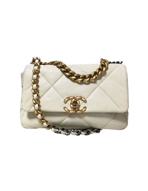 bolsos chanel blanco|bolso chanel original.